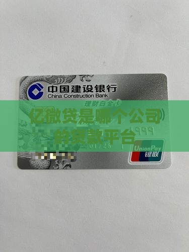 亿微贷是哪个公司的贷款 亿微贷是哪个公司的贷款