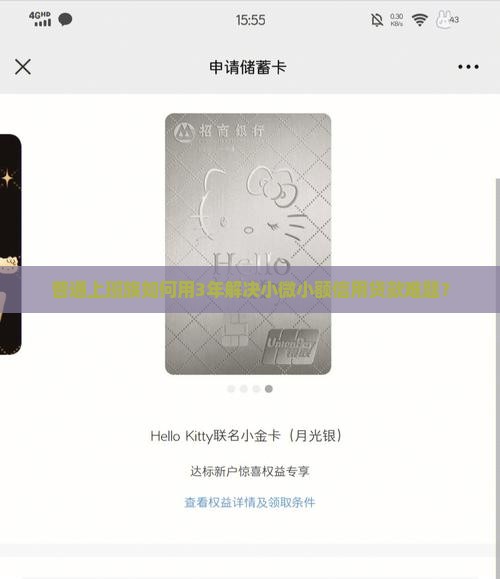 小微小额信用贷款几年