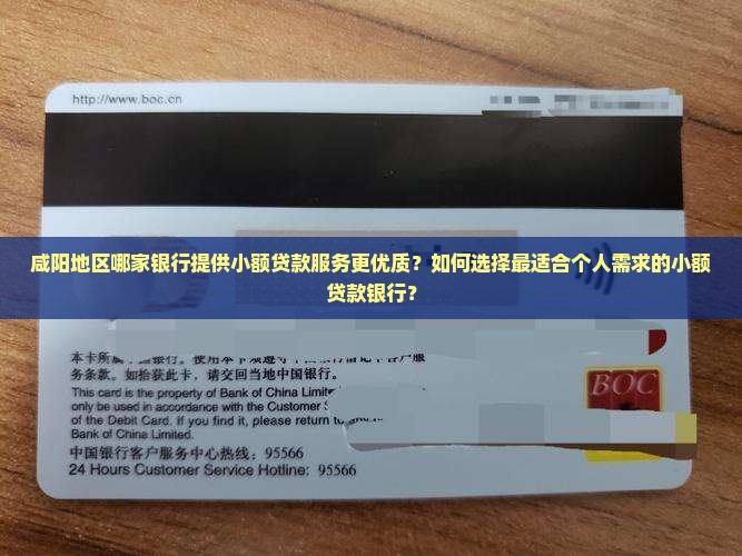 咸阳小额贷款哪个银行好