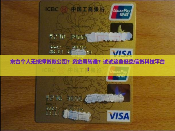 东台个人无抵押贷款公司