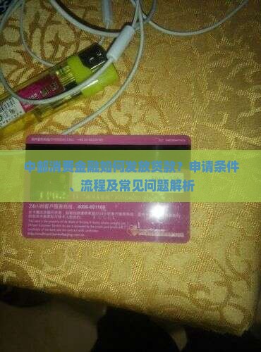 中邮消费金融发放贷款