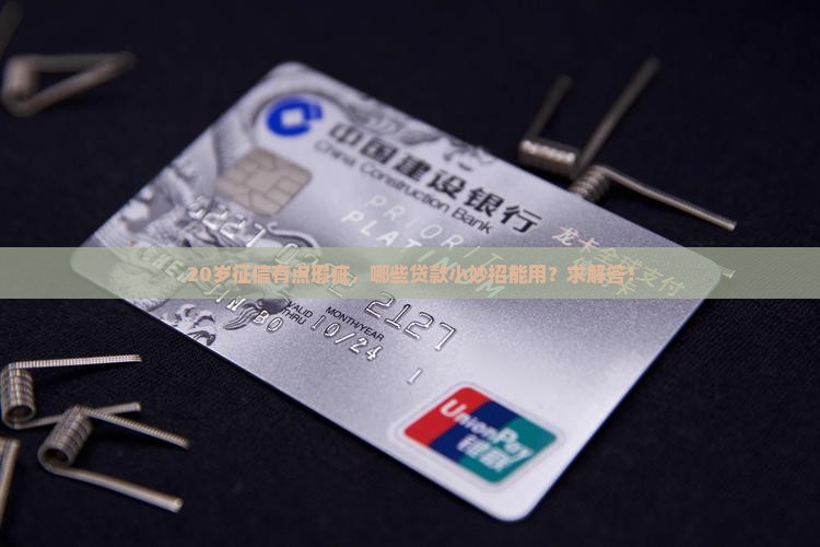20岁征信花能做啥贷款