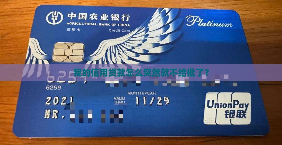 信用贷款为啥贷不出来了