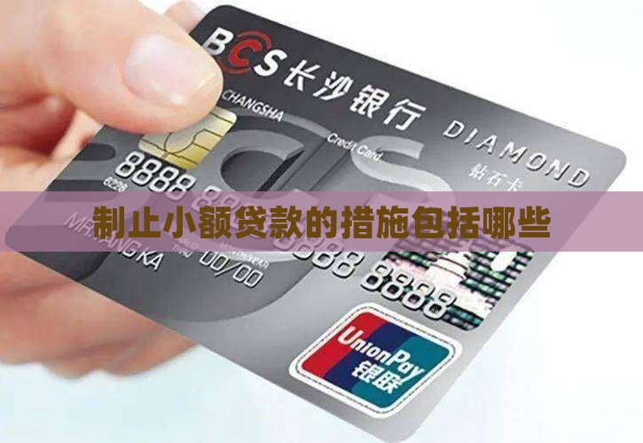 制止小额贷款的措施包括
