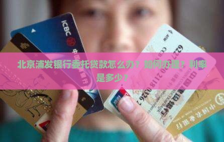 北京浦发银行委托贷款