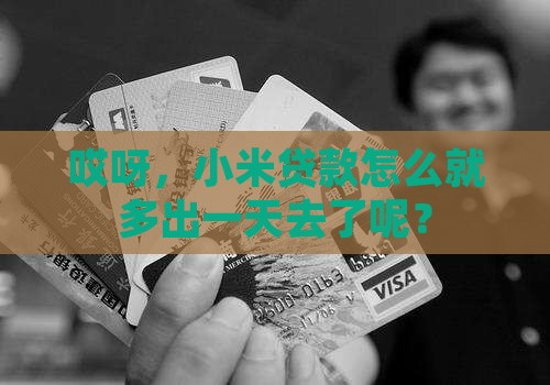 小米贷款超了一天