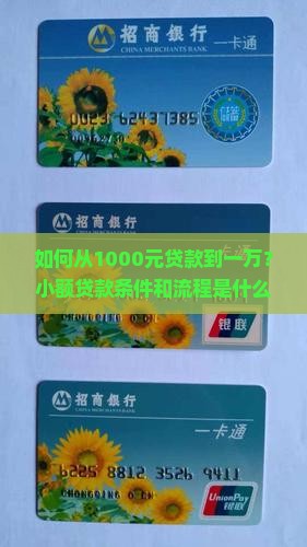 1000到一万小额贷款