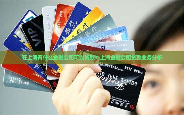 在上海有什么金融公司可以贷款