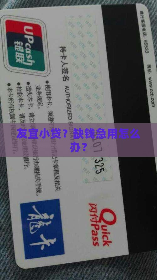 友宜小额贷款