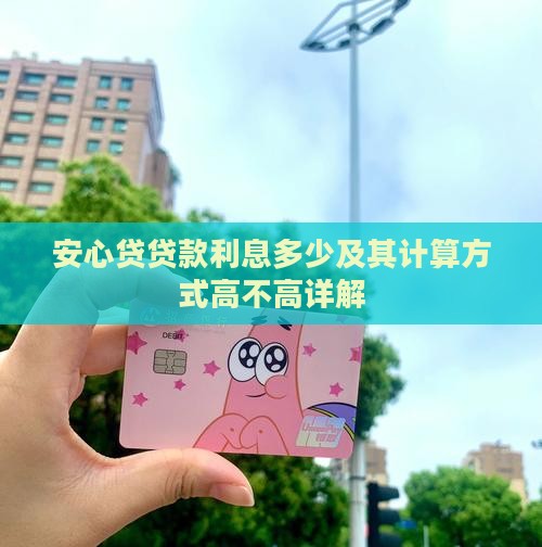 安心贷贷款利息
