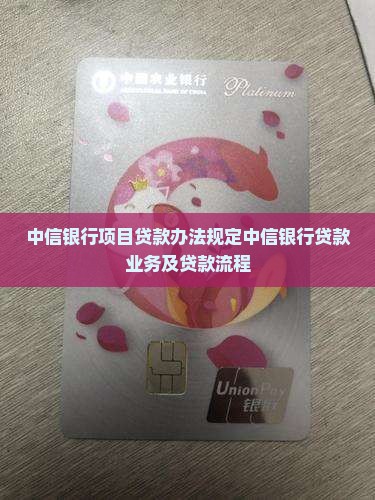 中信银行项目贷款办法