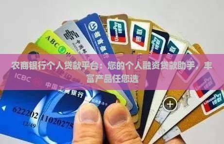 农商银行个人贷款平台