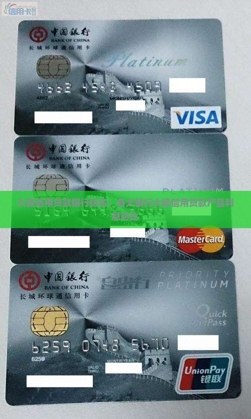 大额信用贷款银行排名