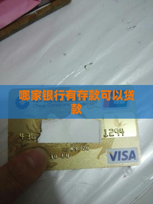 哪家银行有存款可以贷款