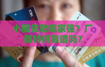 小额贷款哪家好厂商特供