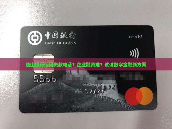 唐山银行信用贷款电话
