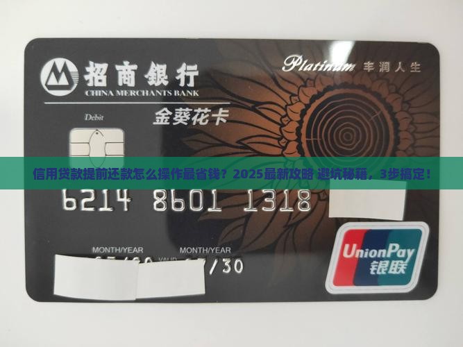 信用贷款可提前还款