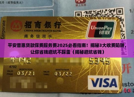 平安普惠贷款保费服务费