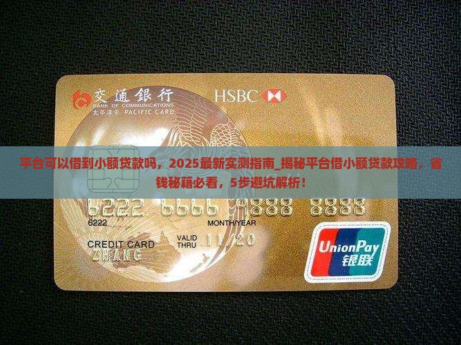 平台可以借到小额贷款吗