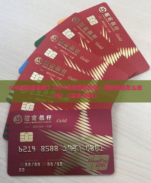 小米贷款服务网
