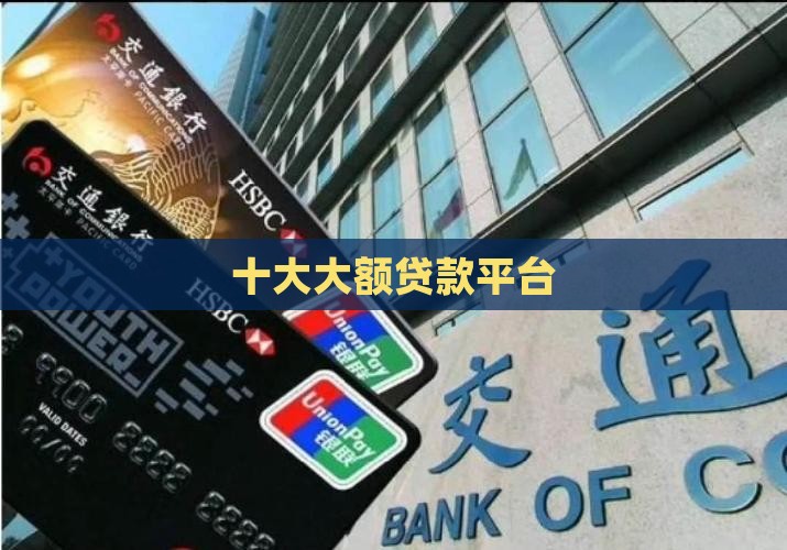 大平台贷款机构