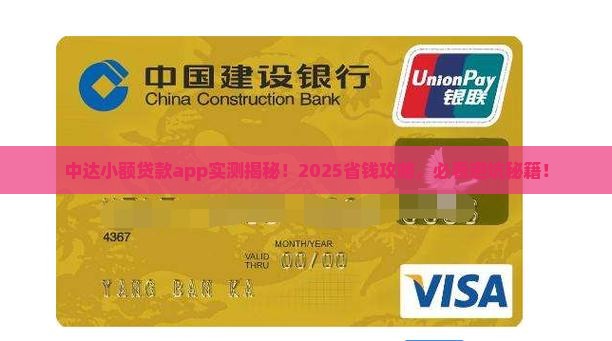 中达小额贷款app