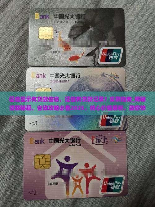 征信显示有贷款信息