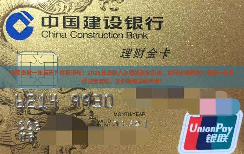 小额贷款一年后还