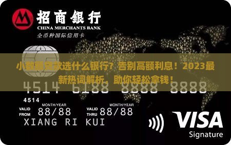 小数额贷款选什么银行