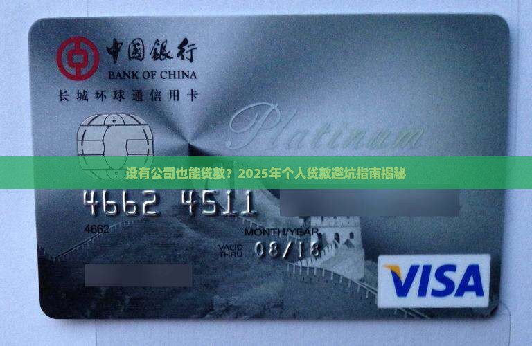 去银行贷款没有公司