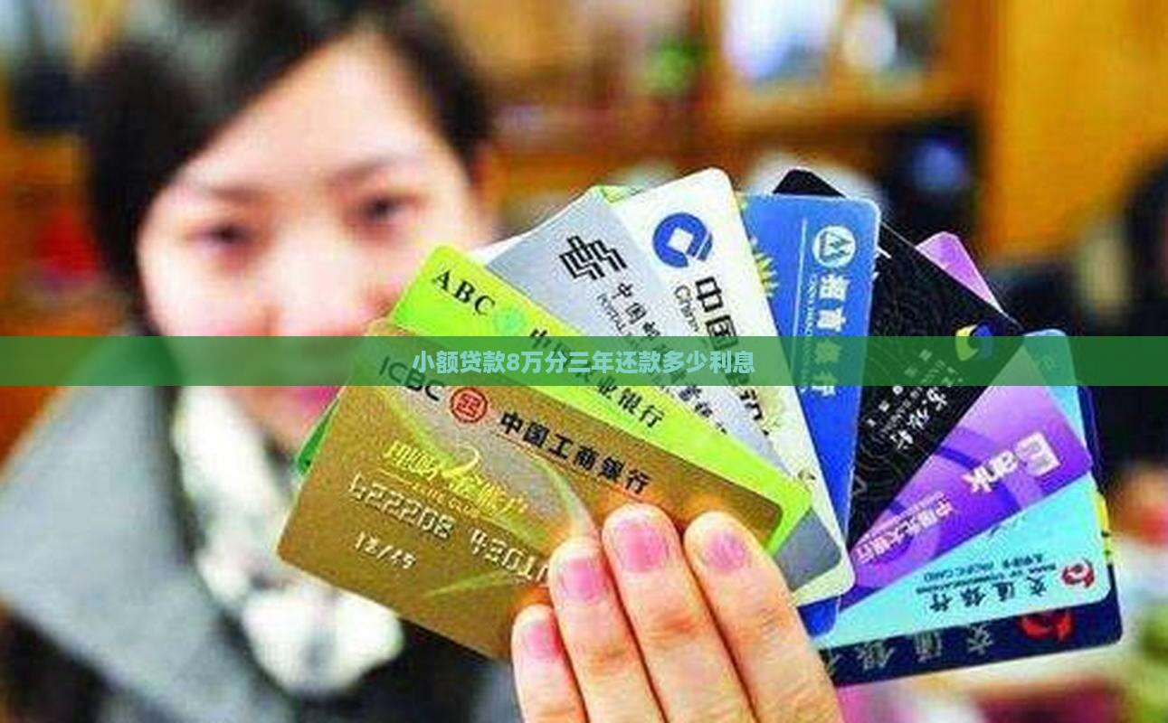 小额贷款8万分三年还款