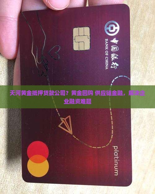 天河黄金抵押贷款公司