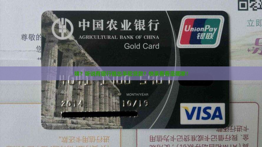 哪个银行有羊驼贷款