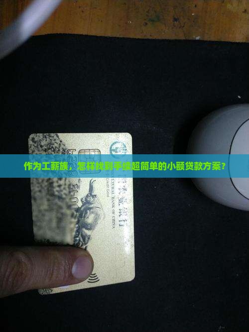 哪个小额贷款手续简单