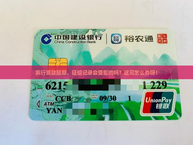 农行贷款延期还款会查征信吗