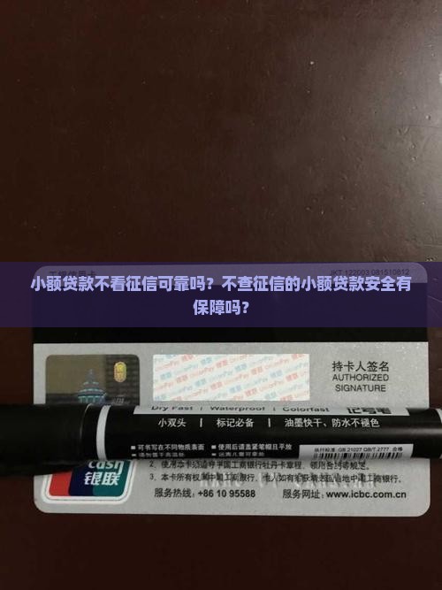 小额贷款不看征信可靠