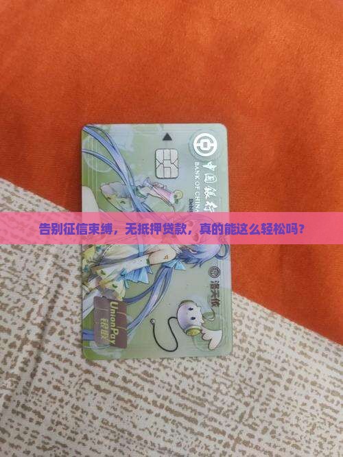 不看征信无抵押贷款的