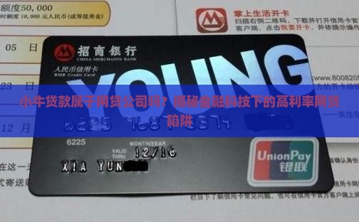 小牛贷款属于网贷公司吗