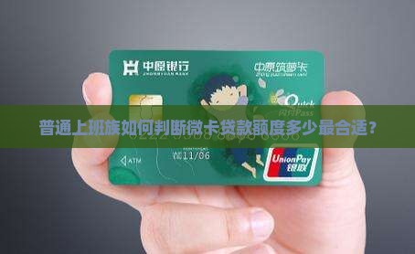 微卡贷款口子多大合适啊