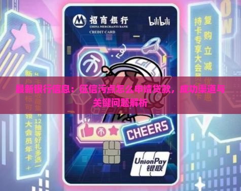 征信污点怎么贷款