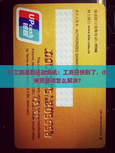 小米贷款还不了了咋办呀 小米贷款还不了了咋办呀