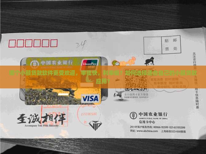 小额贷款哪个软件更好 小额贷款哪个软件更好