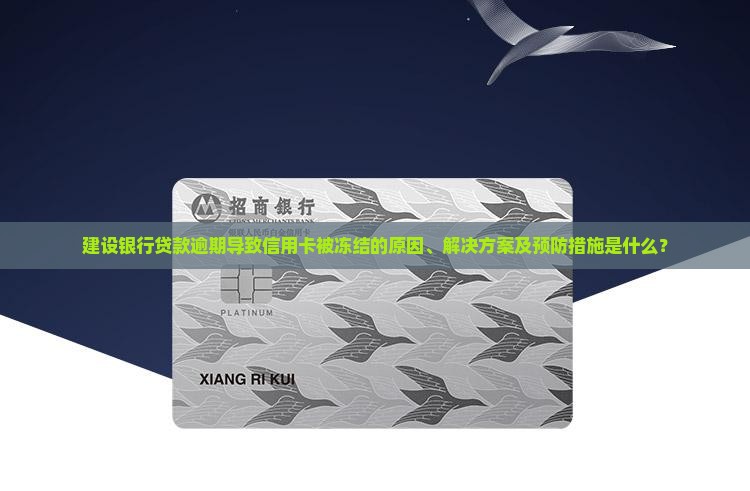 建行贷款逾期信用卡冻结