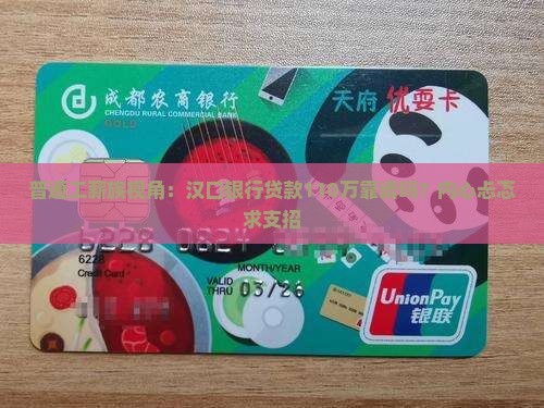 汉口银行贷款110万