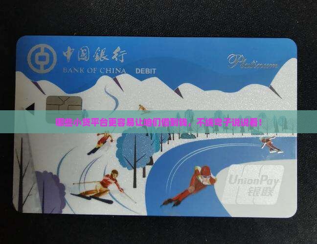 小额贷款比较好通过的有哪些平台