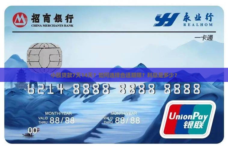 小额贷款7天14天