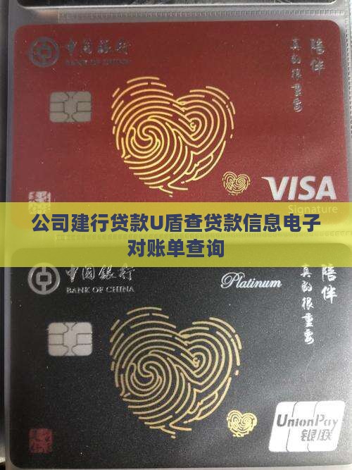 公司建行贷款U盾查贷款信息