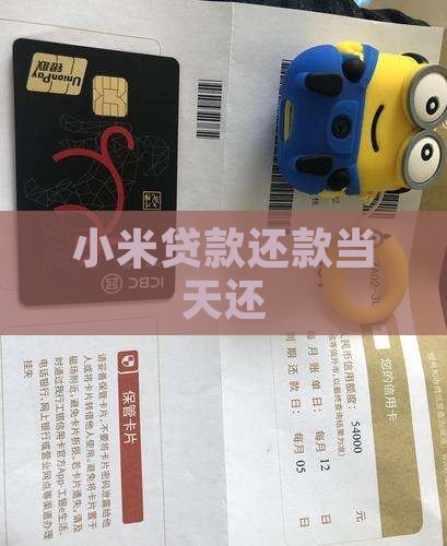 小米贷款当天还