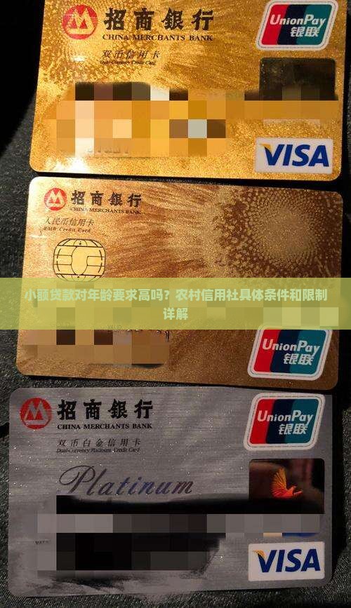 小额贷款对年龄要求高吗