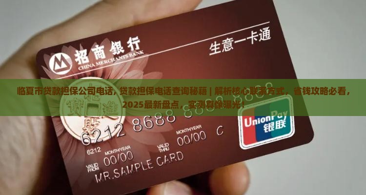 临夏市贷款担保公司电话